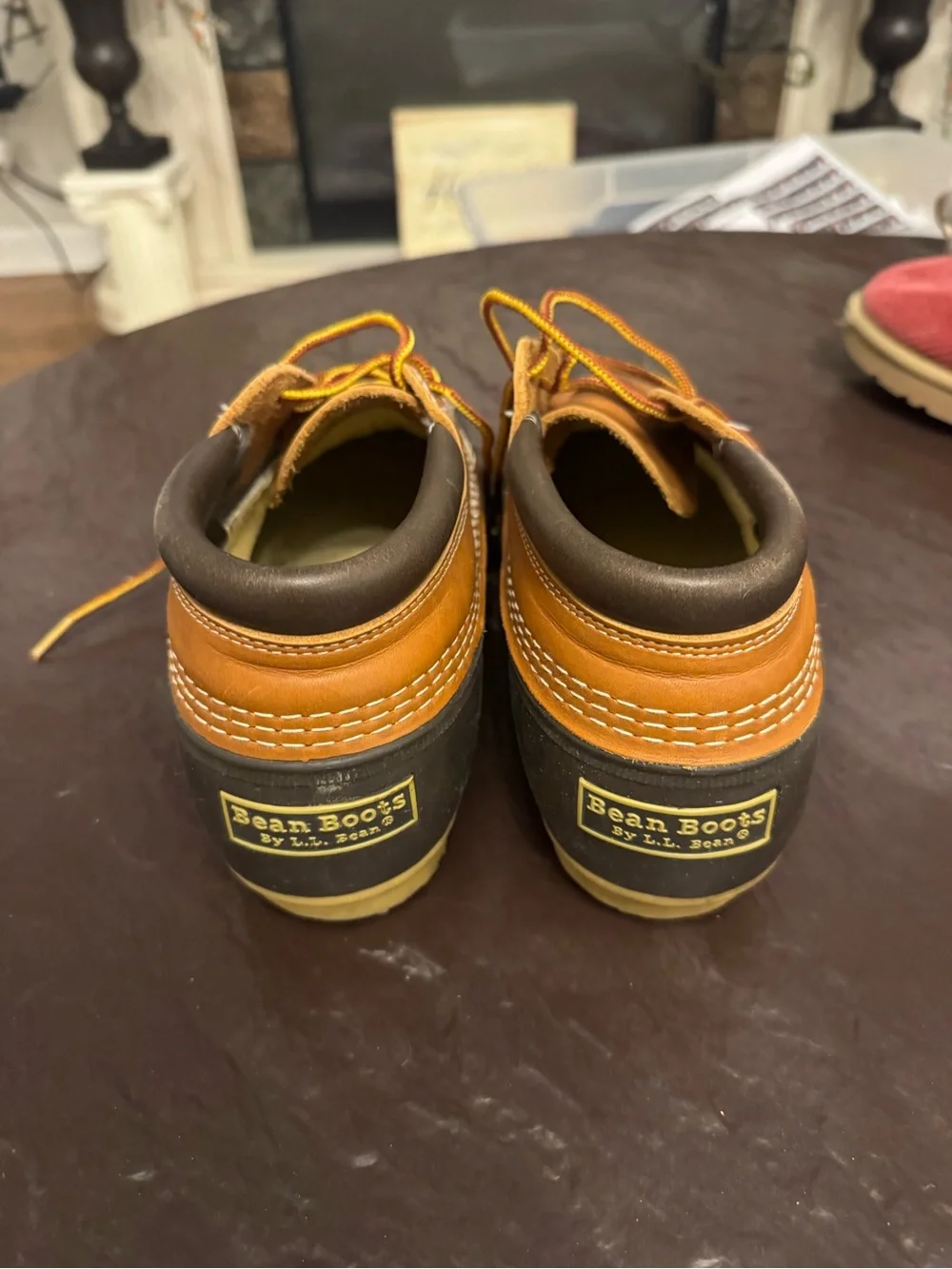 L.L. Bean Brown and Black Duck Shoes